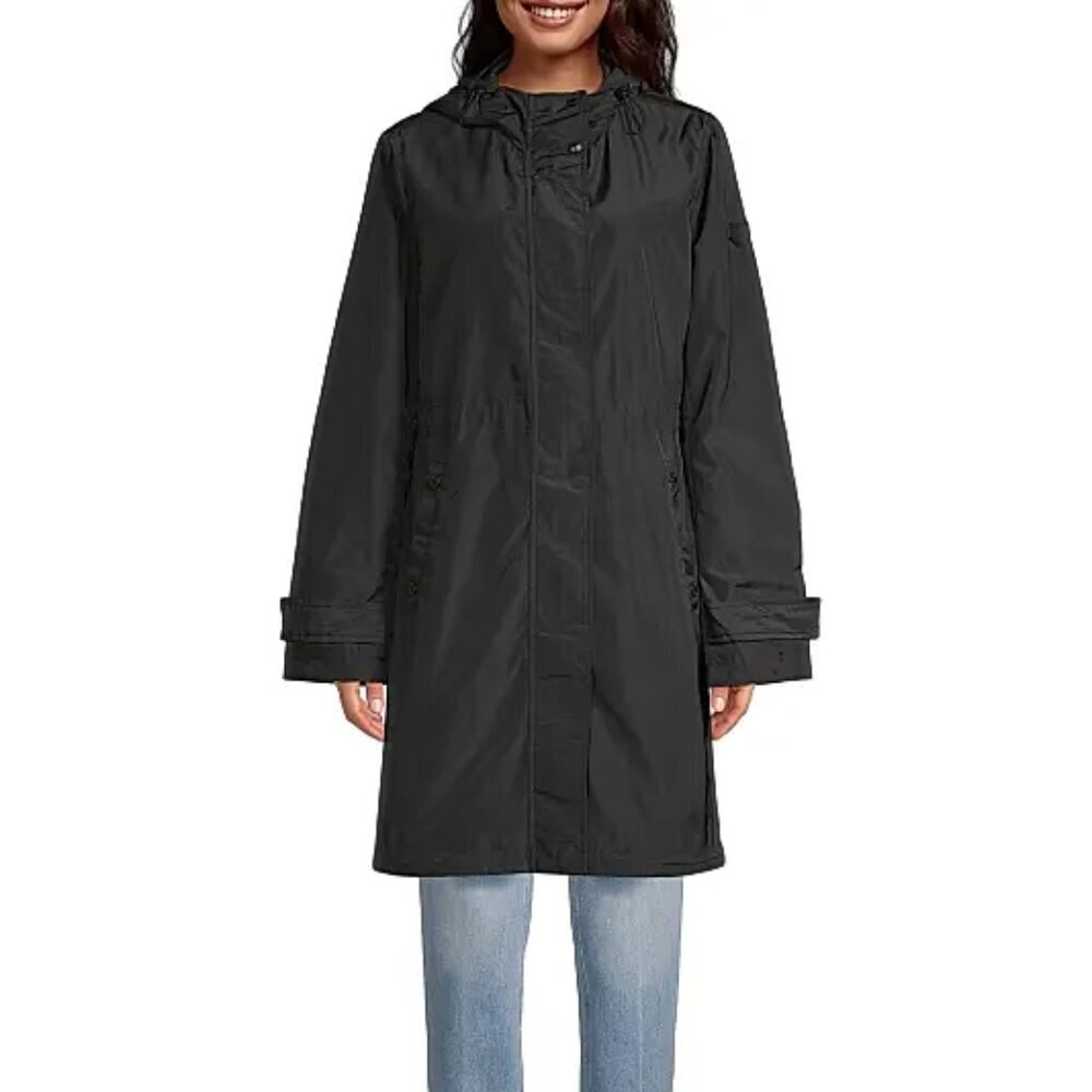 Sam Edelman  Zip-Front Hooded Anorak Jacket  Sz: M